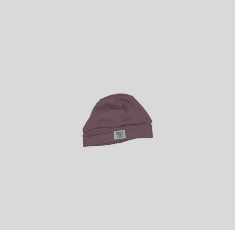 Merino Wool Beanie, Pink