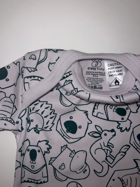 8 Aussie Animal Romper