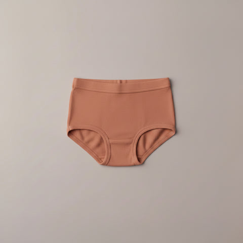 Girls Organic Cotton Full Brief, Sunset