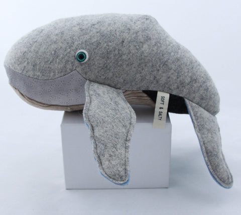 Humpback Whale- Grey/Tan