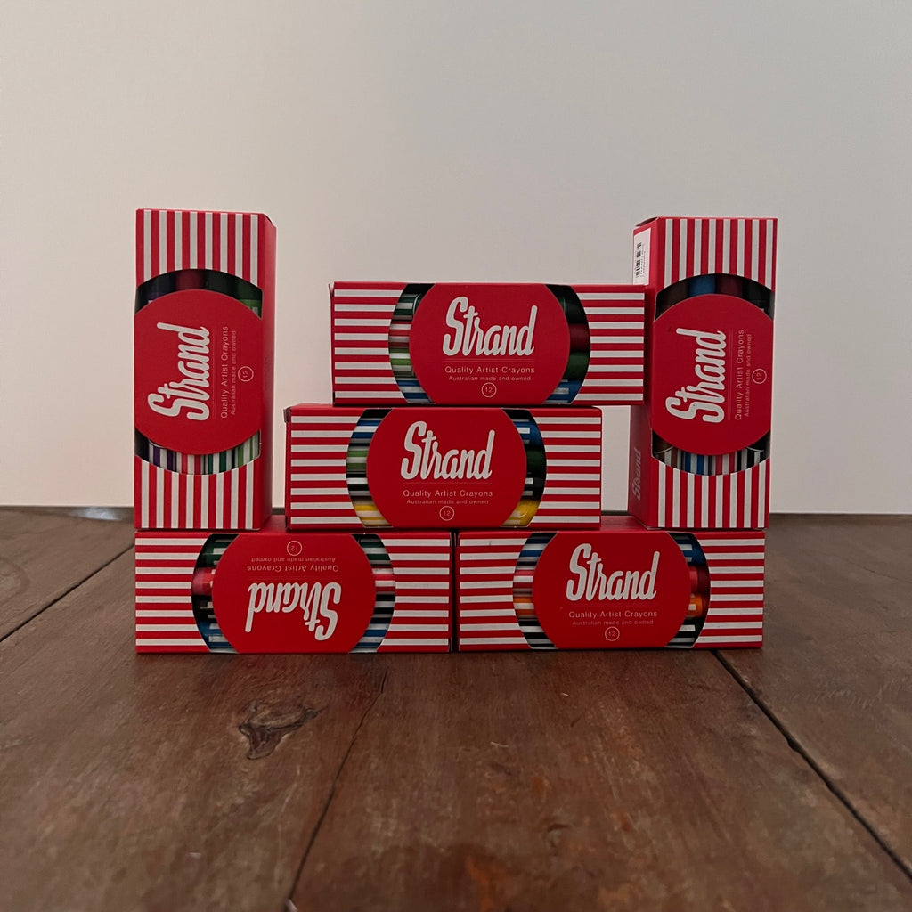 STRAND Box of 12 crayons G'DAY BABY