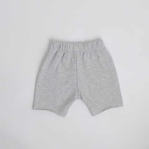 Organic Cotton Short, Grey Marle