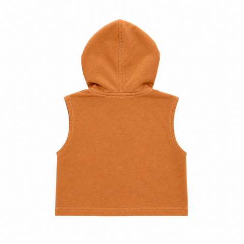 G'day Hooded Vest Outback Rust
