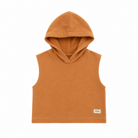 G'day Hooded Vest Outback Rust