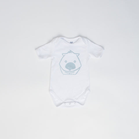 Wombat baby bodysuit