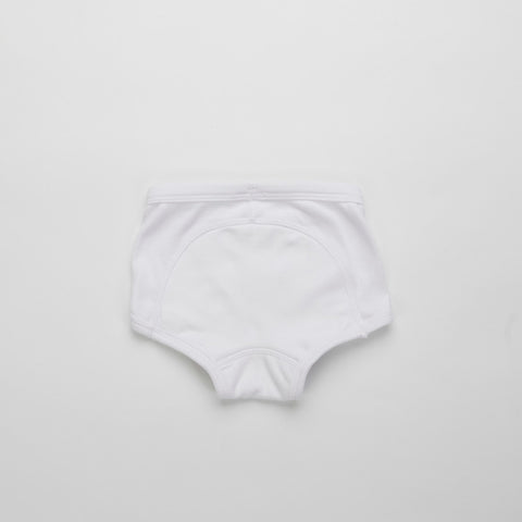 Girls Training Pants, White