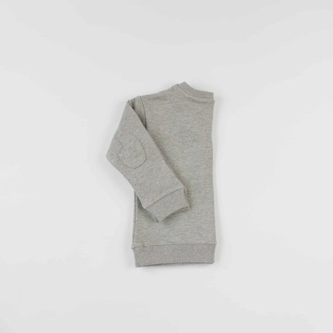 Sweat Top, Grey Marle