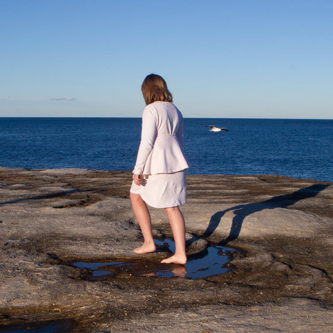 Organic Cotton Fleece Dress