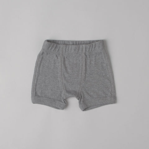 Unisex Ribbed Boxer, White