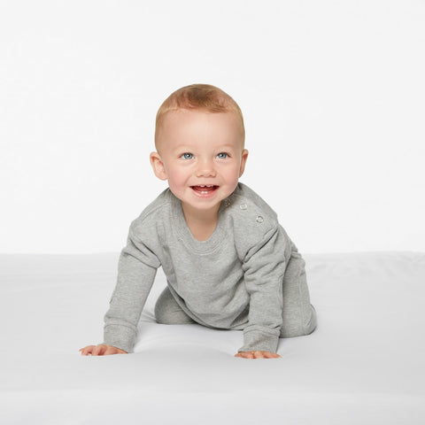 Sweat Top, Grey Marle