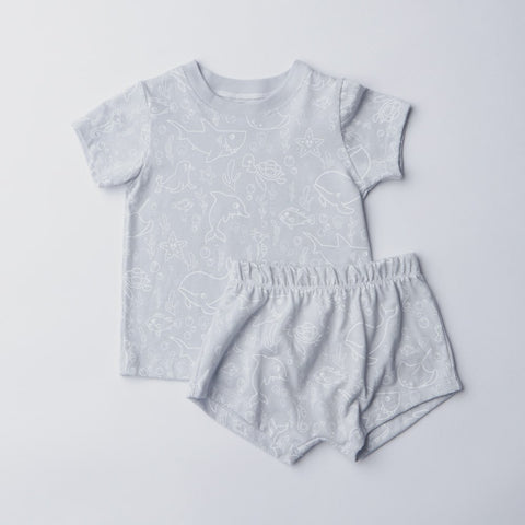 Organic cotton short PJs