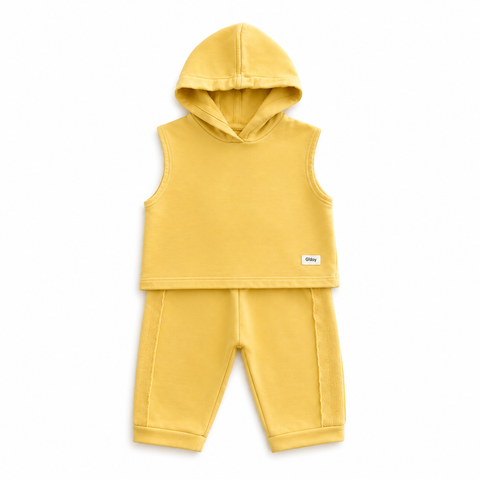 G'day Hooded Vest Mellow Yellow