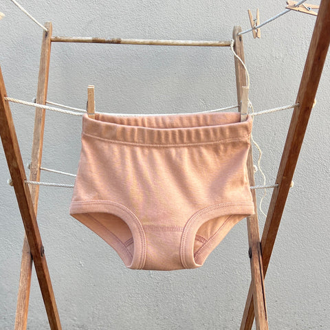 Girls Organic Cotton Full Brief, Sunset