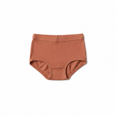 Girls Organic Cotton Full Brief, Sunset
