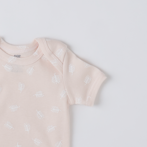 Wattle Print Organic Cotton Romper