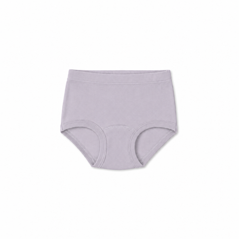 Girls Organic Cotton Full Brief,  Nature Inspired Hues