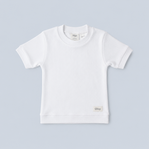 Ribbed Banded Crew