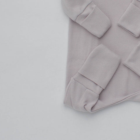 Side Zip Sleepsuit, Lavender