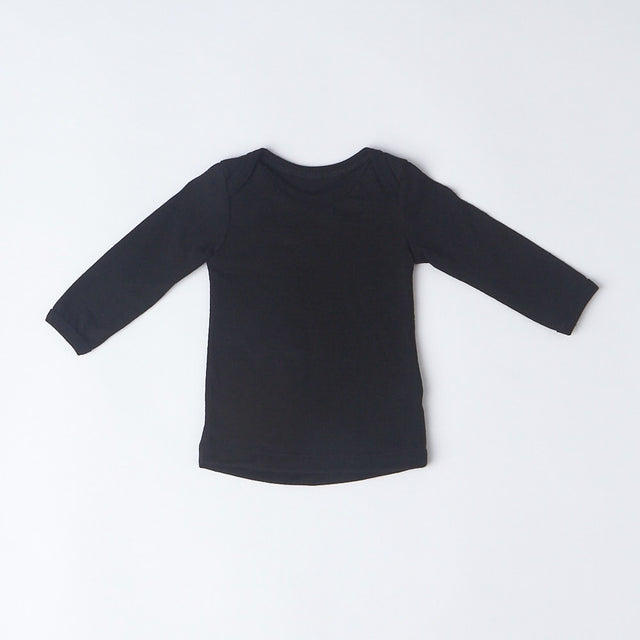 Merino Wool Baby Tee, Black G'DAY BABY