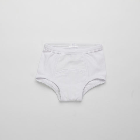 Girls Training Pants, White